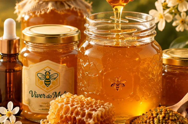 Produtos naturais selecionados Viver do Mel